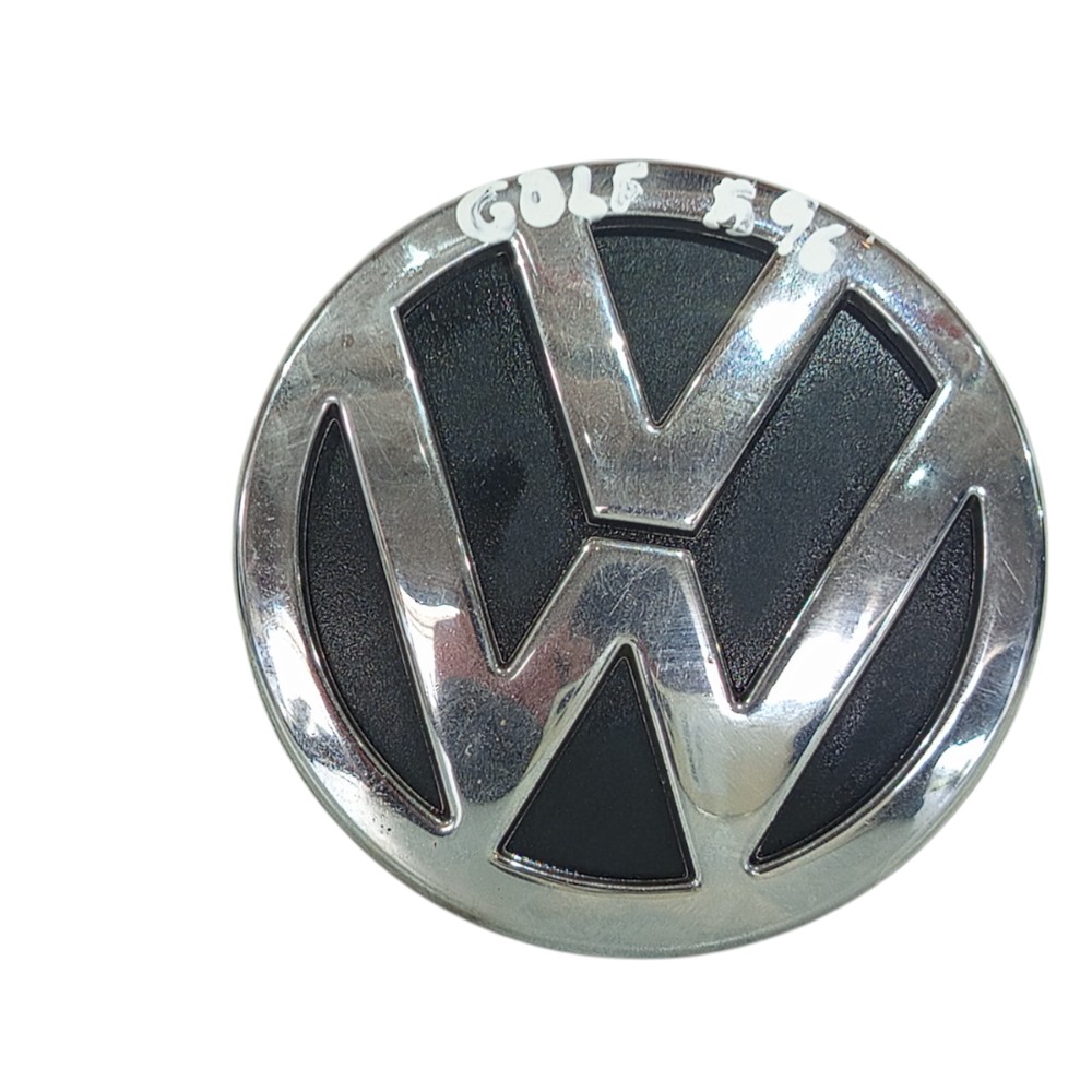 Emblema Grade Frontal Volkswagen Golf Glx 1994 1995 A 1999 Prata