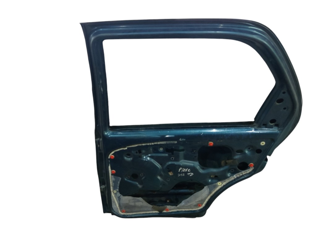 Porta Traseira Direita Fiat Palio Siena 1996 1997 A 2008 Traseira Direito Verde 4