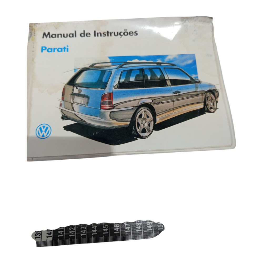 Manual Proprietário Volkswagen Parati Cl 1.6 Mi 1995 A 1999 3