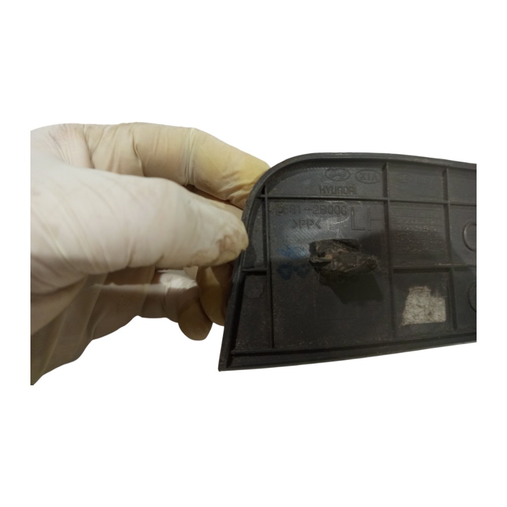 Soleiro Porta Dianteira Direita Hyundai Santa Fé 2007 A 2012 Cinza 8