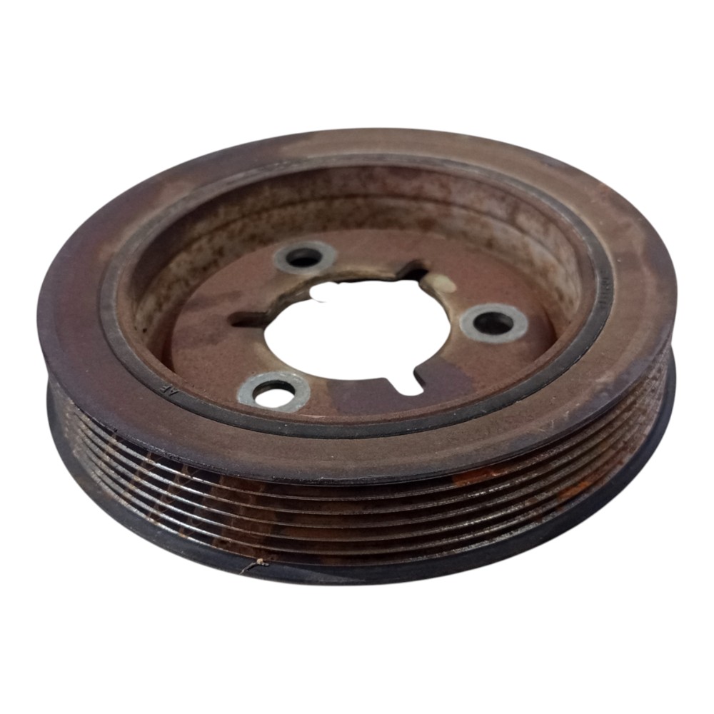 Polia Virabrequim Pegeout 206 1.4 8v Flex 2007 2008 A 2012 4
