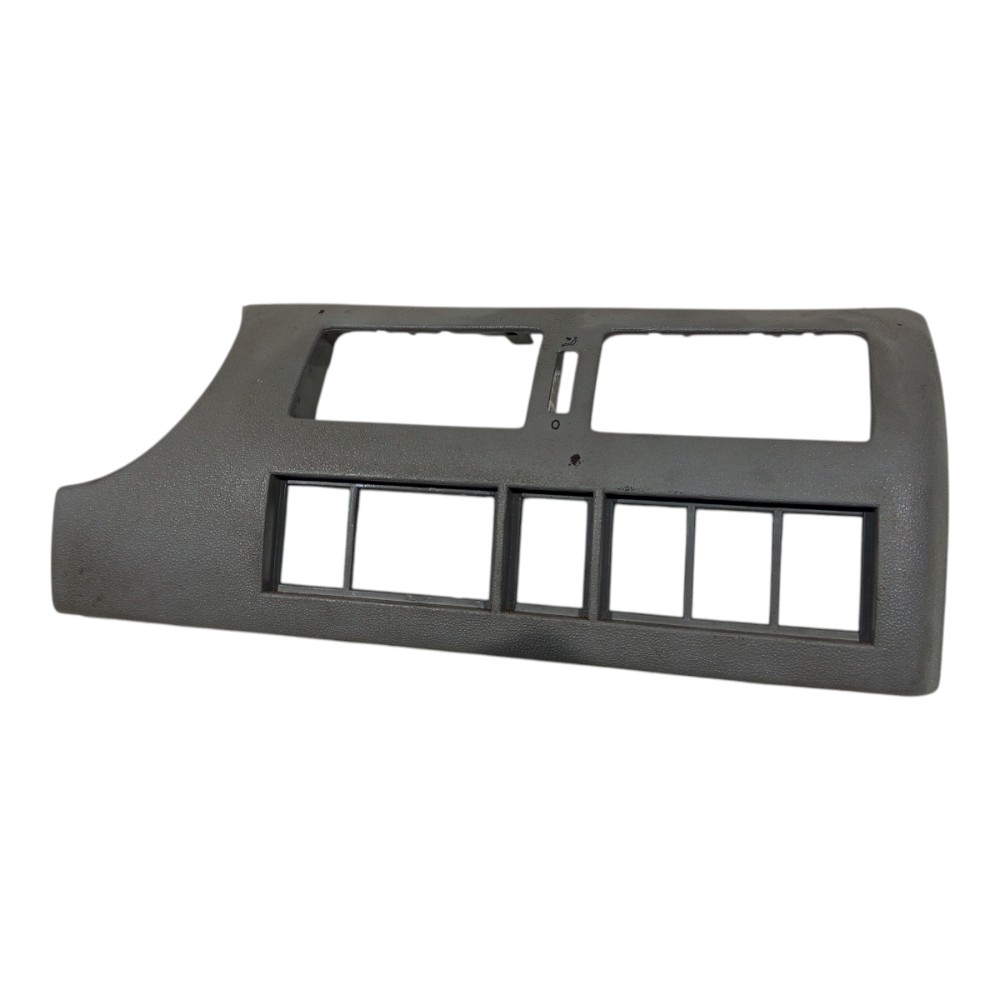 Painel Botões Difusores Regulador Moldura Vw Gol 1995 A 2006 Cinza 2