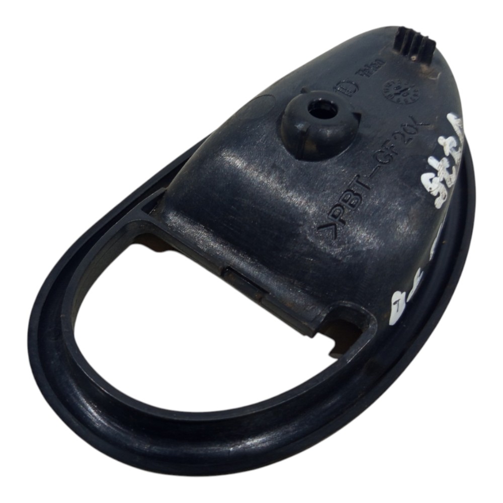 Moldura Maçaneta Traseira Direita Fiat Siena 1996 A 2000 Preto Traseira 5