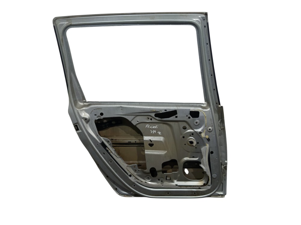 Porta Traseira Esquerda Peugeot 307 Sw 2002 2003 2004 A 2012 Traseira Esquerdo Cinza 1