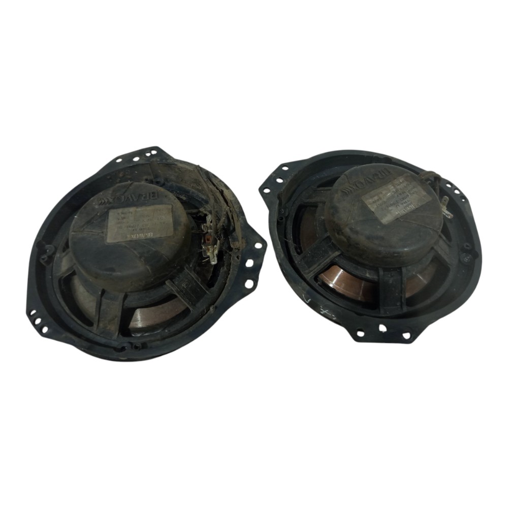 Par Alto Falantes Som Automotivo Bravox Tr6u 2
