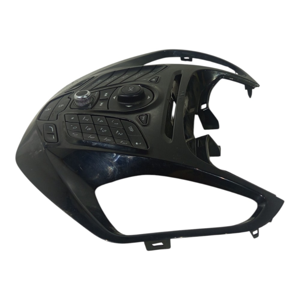 Moldura Comando Rádio Central Ford Ka Sedan 2014 A 2021 3