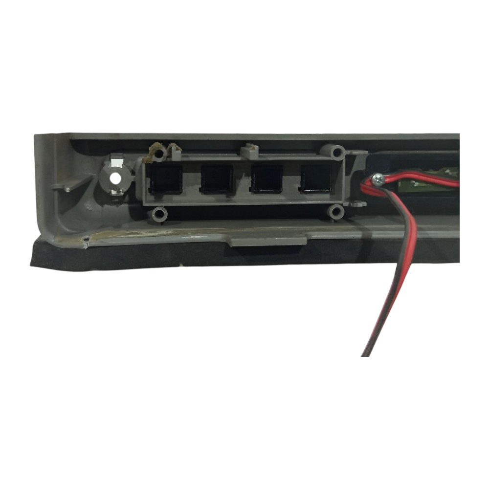 Moldura Botão Falso Painel Fiat Uno 2004 2005 2006 A 2012 7