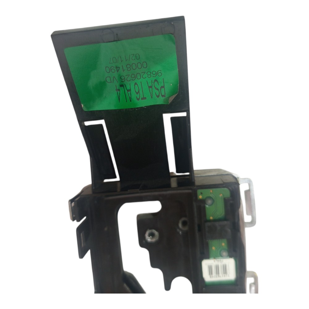 Moldura Alavanca Cambio Automático Peugeot 307 2005 A 2012 Preto E Cromado 5