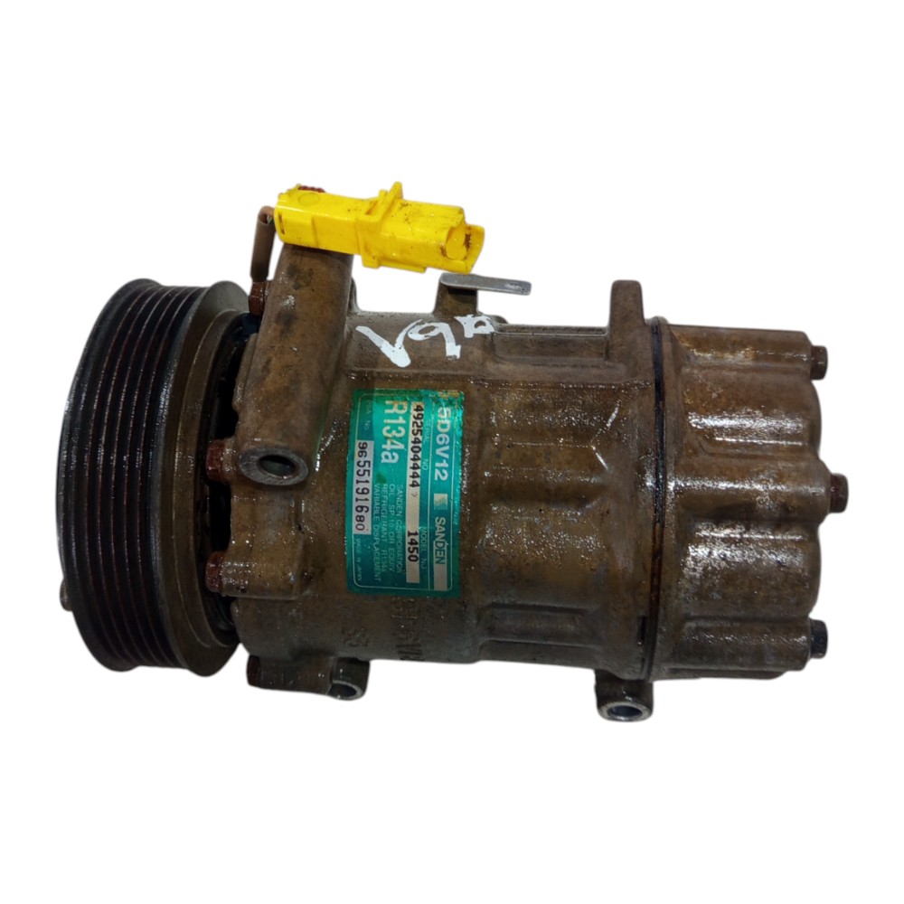 Compressor Ar Cond Citroen C3 Peugeot 206 2071.6 16v 2004 06 1