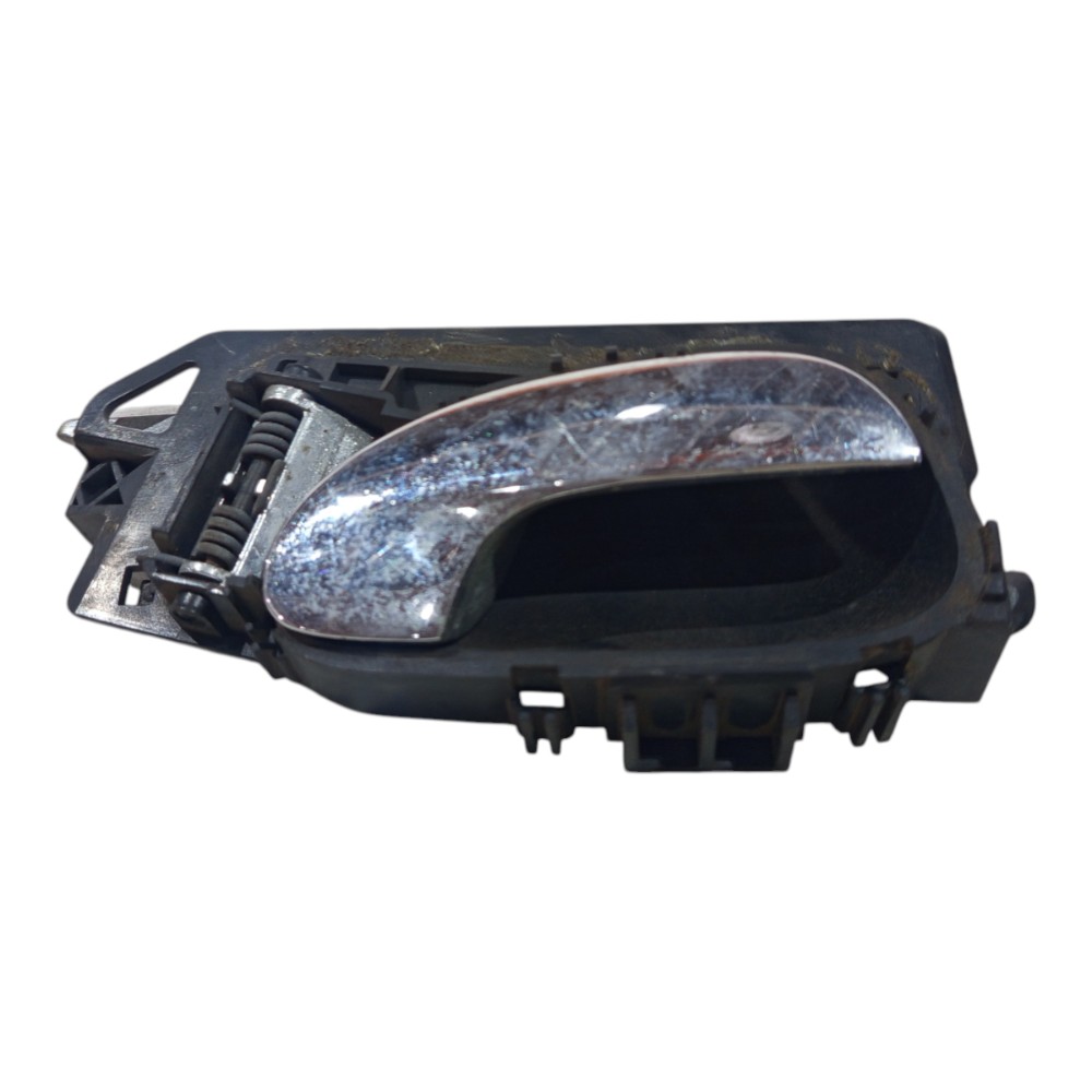 Macaneta Interna Traseiro Peugeot 307 2007 2008 A 2013 Preto E Cromado Dianteira 6