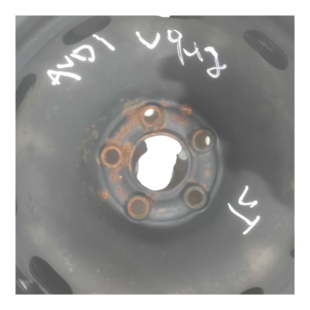 Roda Ferro Aro 15 5 furos Audi A3 Vw Golf Bora Fox Polo 6