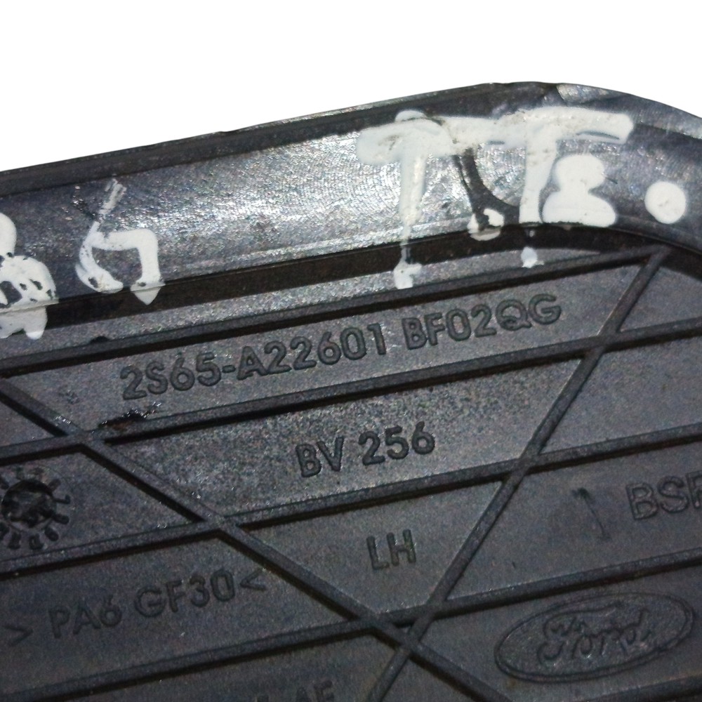Maçaneta Interna Traseira Esquerda Ford Fiesta 2003 A 2014 Preto Traseira 5