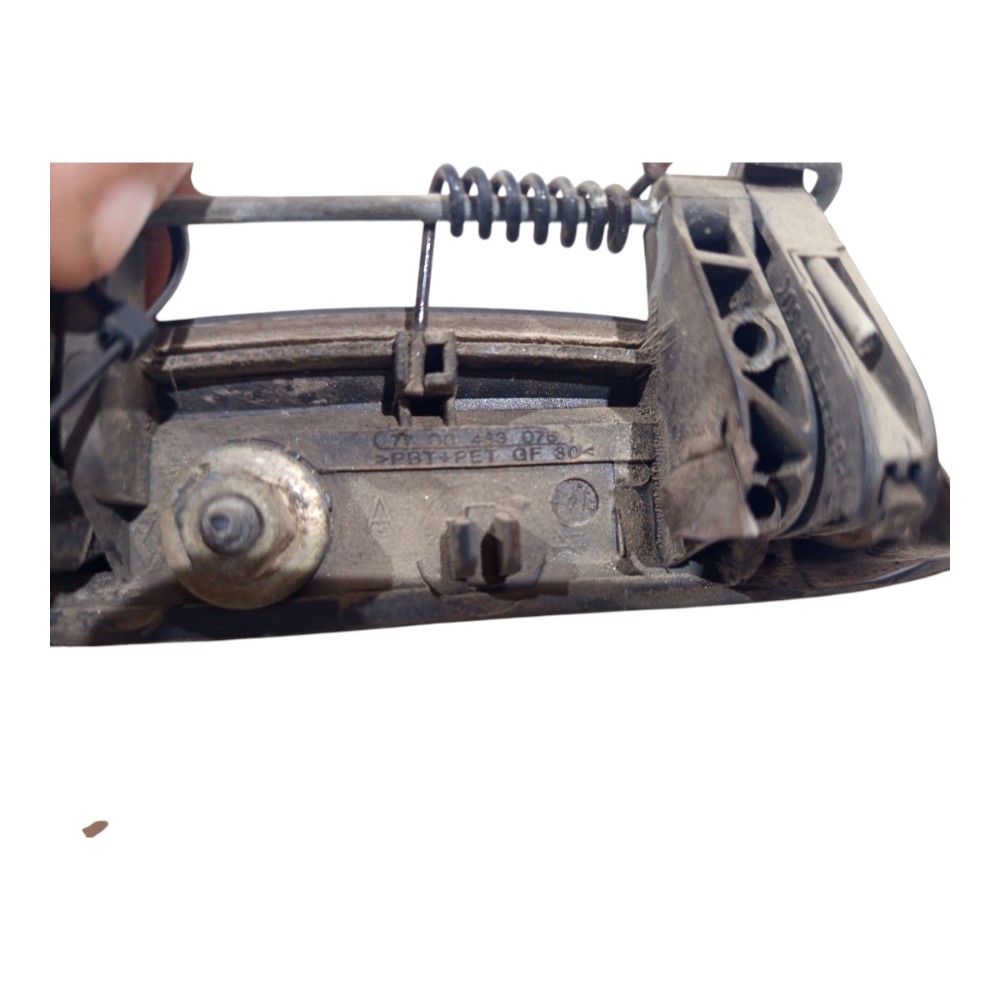 Maçaneta Externa Dianteira Esq Renault Scenic 2001 A 2012 Preto Dianteira 3