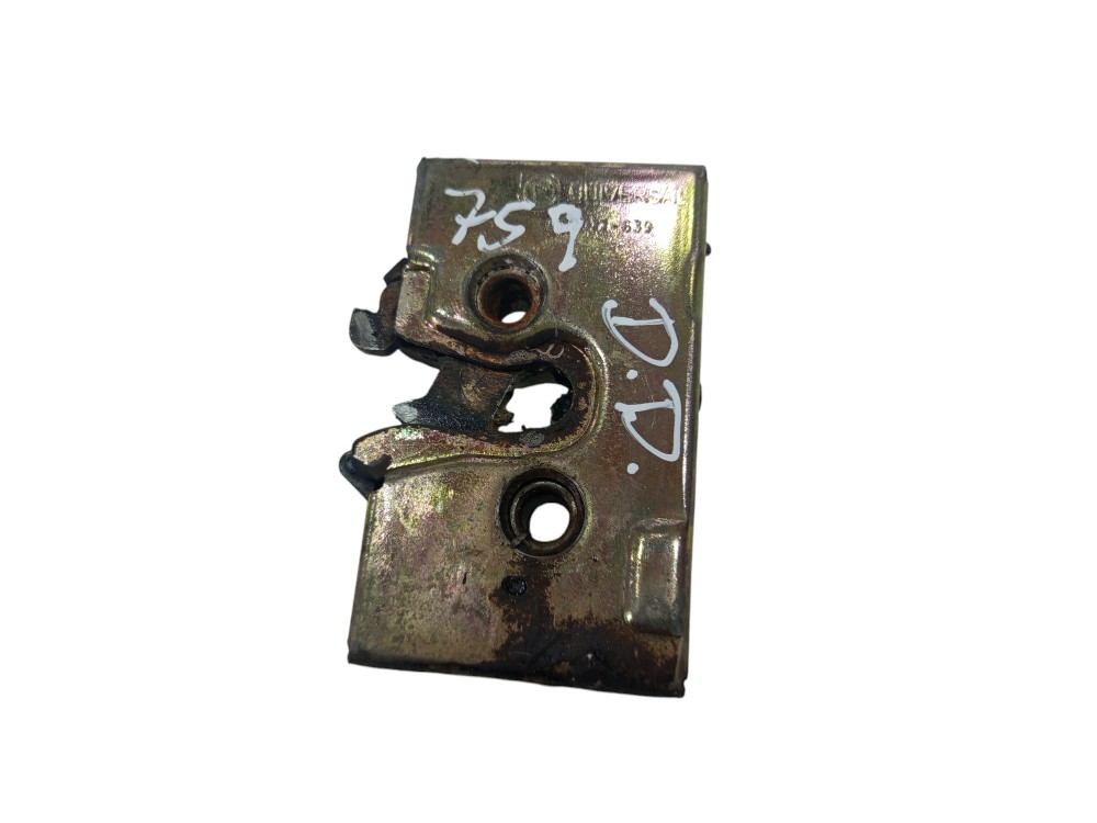 Fechadura Porta Dianteira Direita Santana 1999 A 2006 Usado Dourado 1