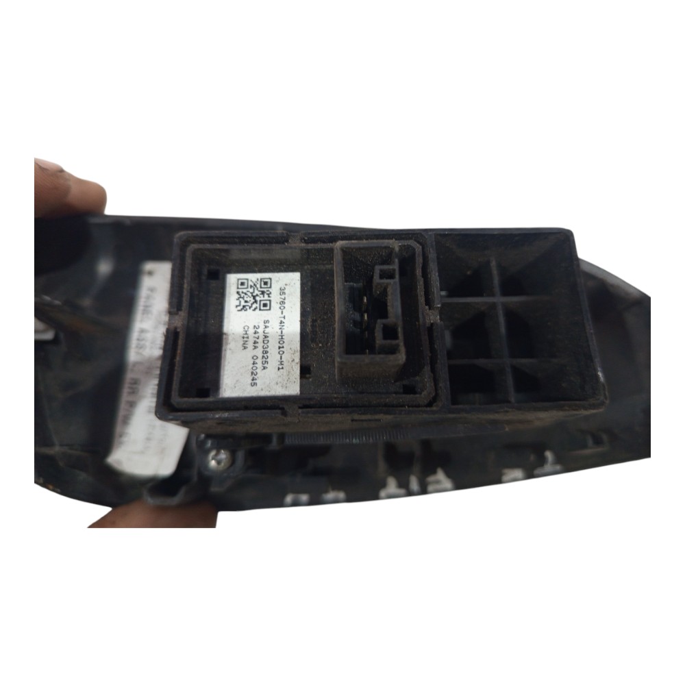 Moldura Botão Vidros Traseiro Esq Honda Fit 2015 2016 A 2021 6