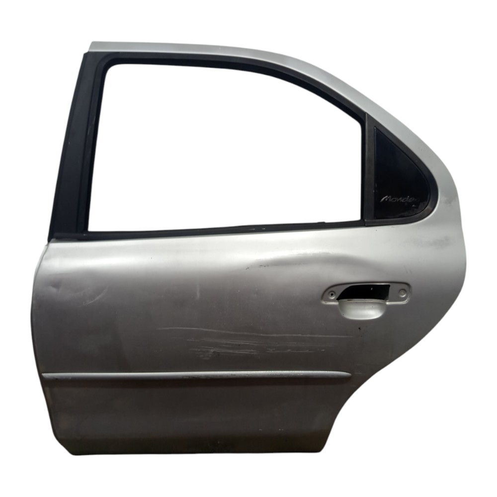 Porta Traseira Esquerda Ford Mondeo 1998 A 2001 Com Avaria Traseira Esquerdo Cinza 3