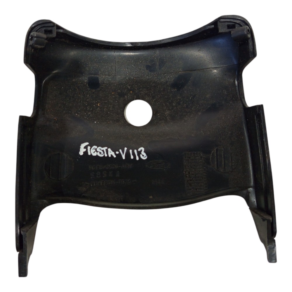 Moldura Superior Chave Seta Direção Ford Fiesta 1996 A 2002 Preto 5