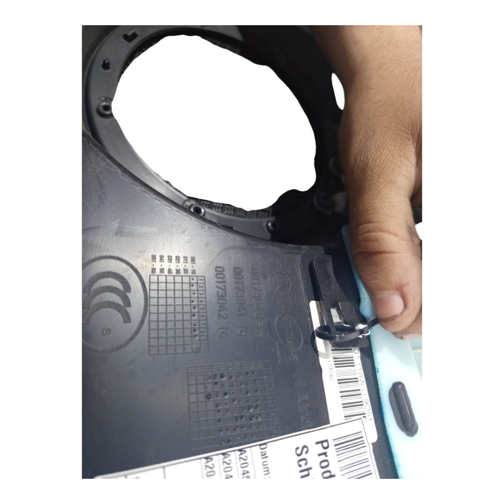 Forro Porta Traseira Esq Mercedes Benz C180 W204 2008 A 2014 9