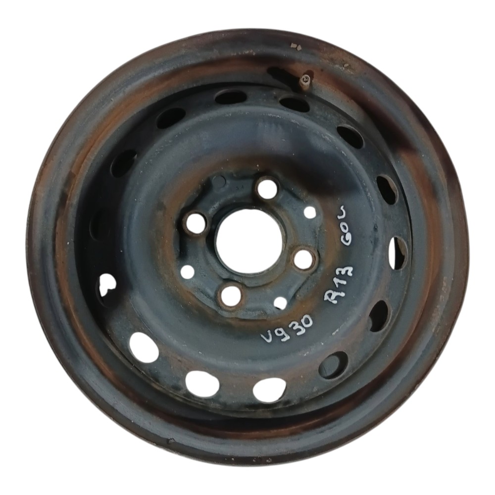Roda Ferro Aro 13 Volkswagen Gol quadrado g2 g3 g4 91 A 2010 1