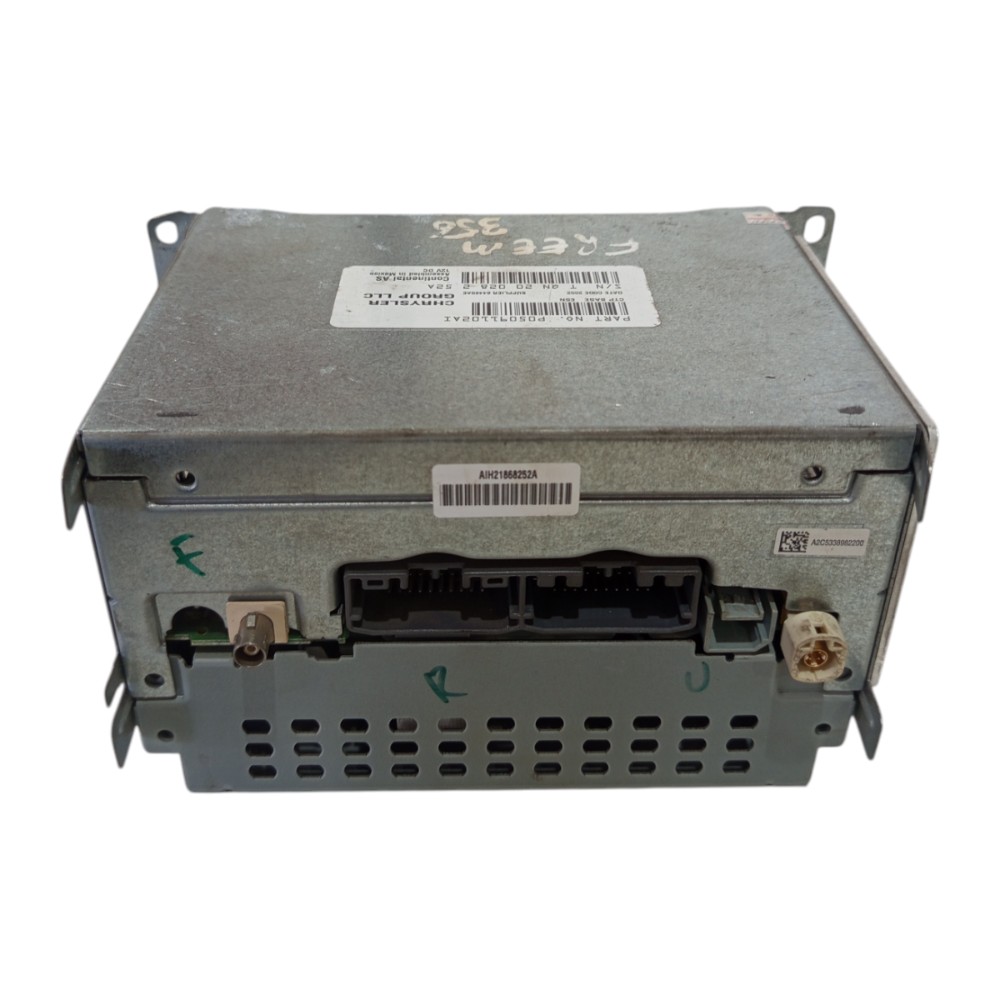 Rádio Cd Player Fiat Freemont 2011 A 16 127/220v P05091102ai 2