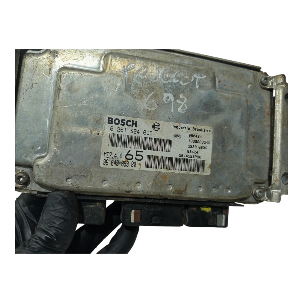 Módulo Injeção Peugeot 206 207 1.4 0261s04096 Original Usado 2