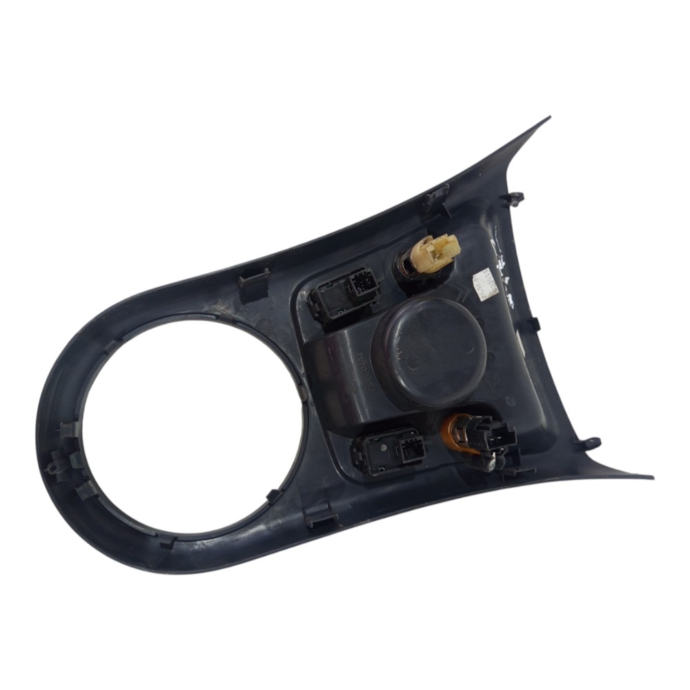 Moldura Console Cambio Comando Vidro Citroen C3 2005 A 2012 5