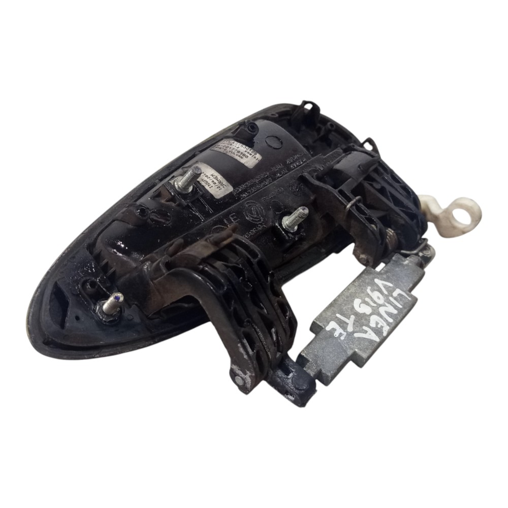 Maçaneta Externa Traseiro Le Fiat Linea 2009 2010 A 2014 Preto Traseira 7