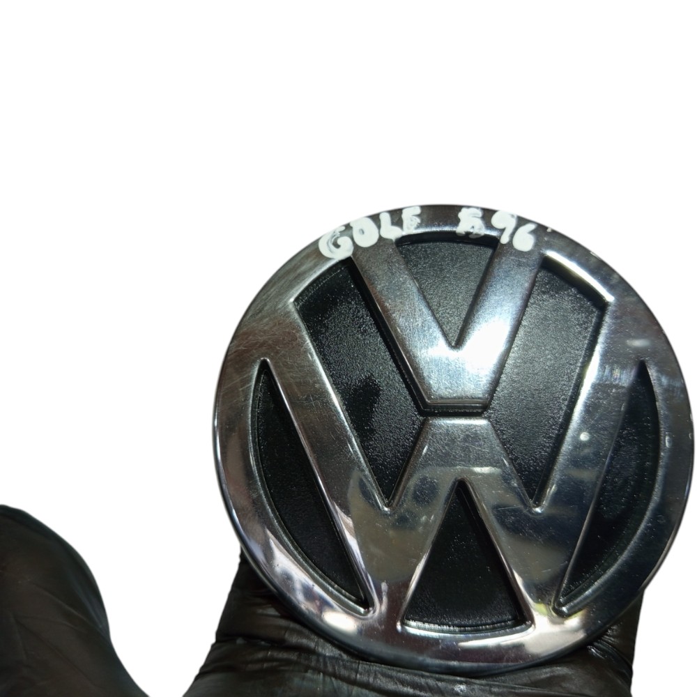 Emblema Grade Frontal Volkswagen Golf Glx 1994 1995 A 1999 Prata 2
