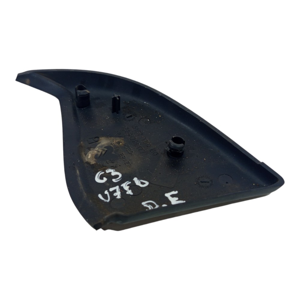 Moldura Interna Retrovisor Esquerdo Citroen C3 2005 A 2012 4
