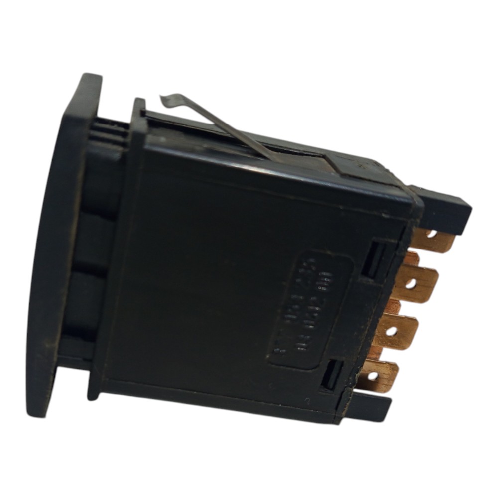 Botão Pisca Alerta Interruptor Saveir Gol Parati 2000 A 2005 Preto 5