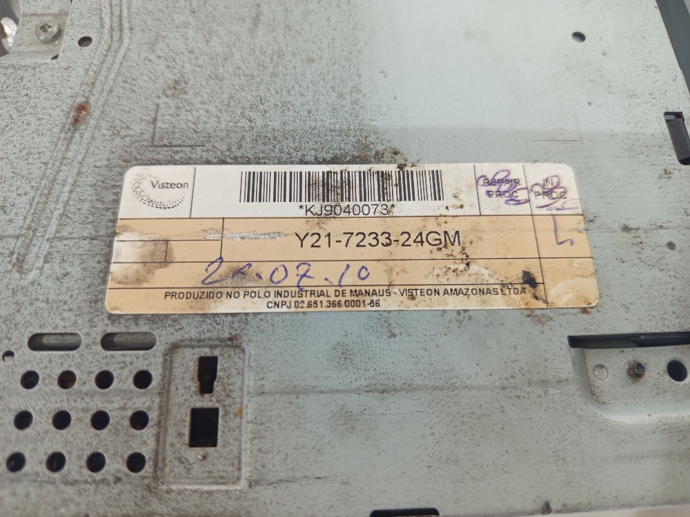 Som automotivo Kenwood KDC MP6079 Radio Cd universal 7