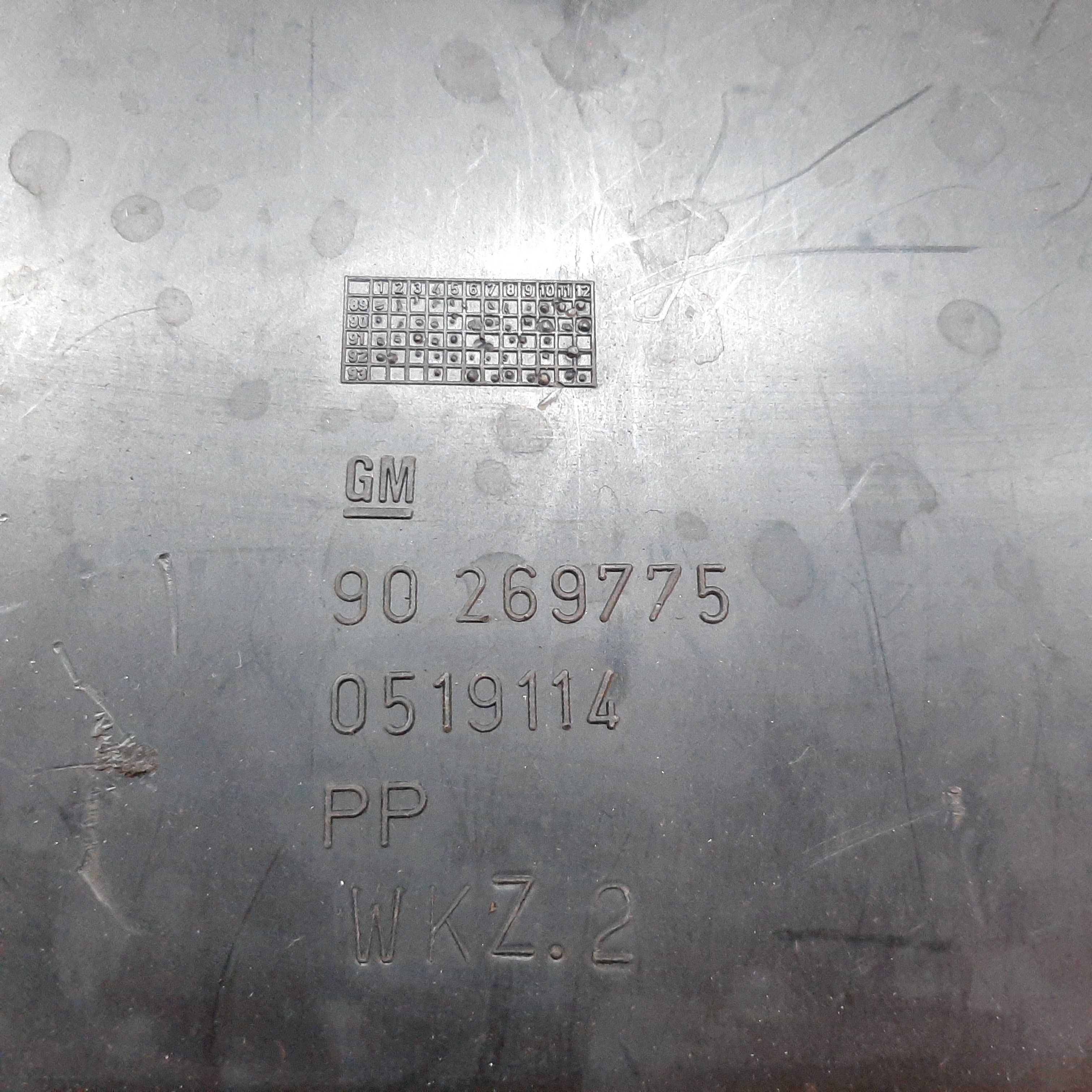 Porta Objetos Central Painel Chevrolet Vectra 1993 A 1996 7