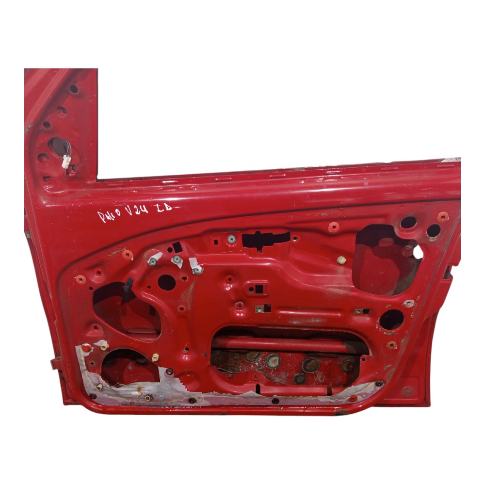 Porta Vermelha Dianteira Direita Fiat Palio 1996 1997 A 2004 Dianteira Direita Vermelho 8