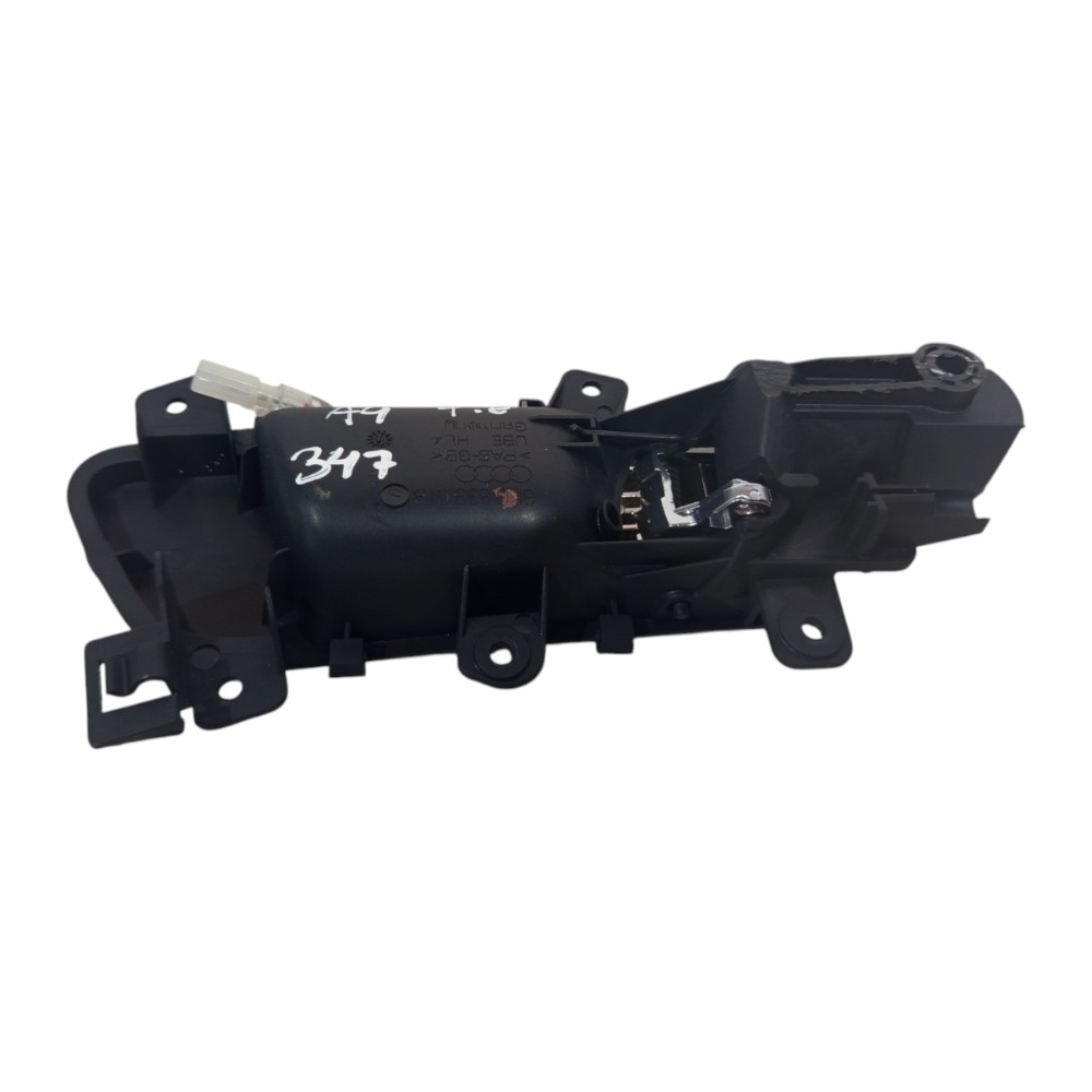 Maçaneta Interna Traseira Audi A4 2010/2011 A 2015 Preto E Prata 6