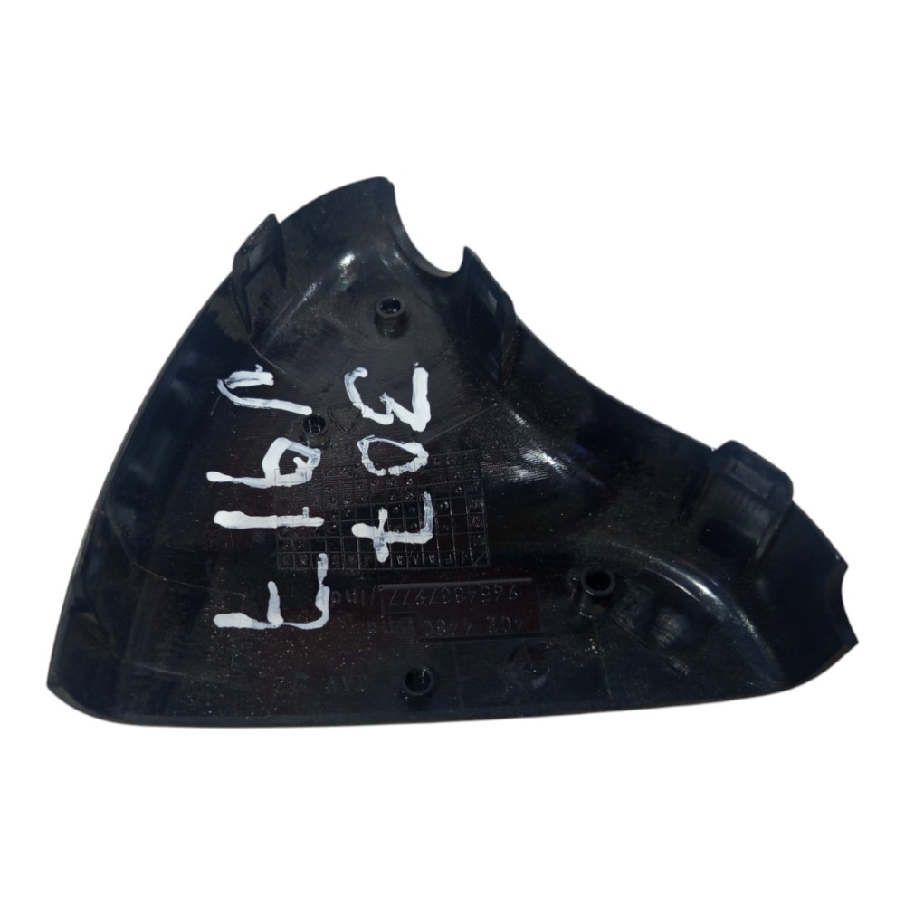 Moldura Retrovisor Interno Esquerdo Peugeot 307 2006 A 2012 Preto 6