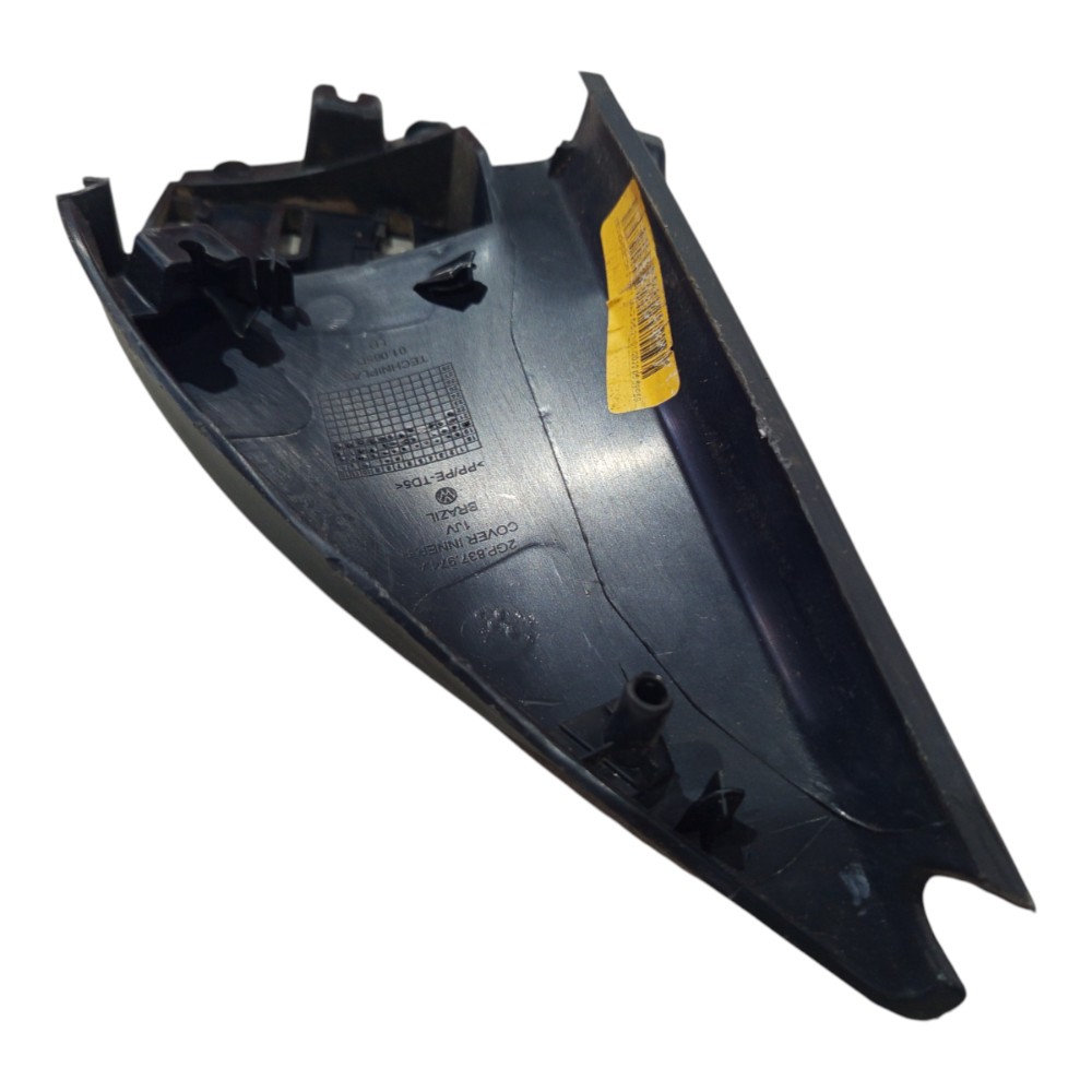 Moldura Interna Retrovisor Dir Volkswagen Tcross 2020 A 2025 Preto 4