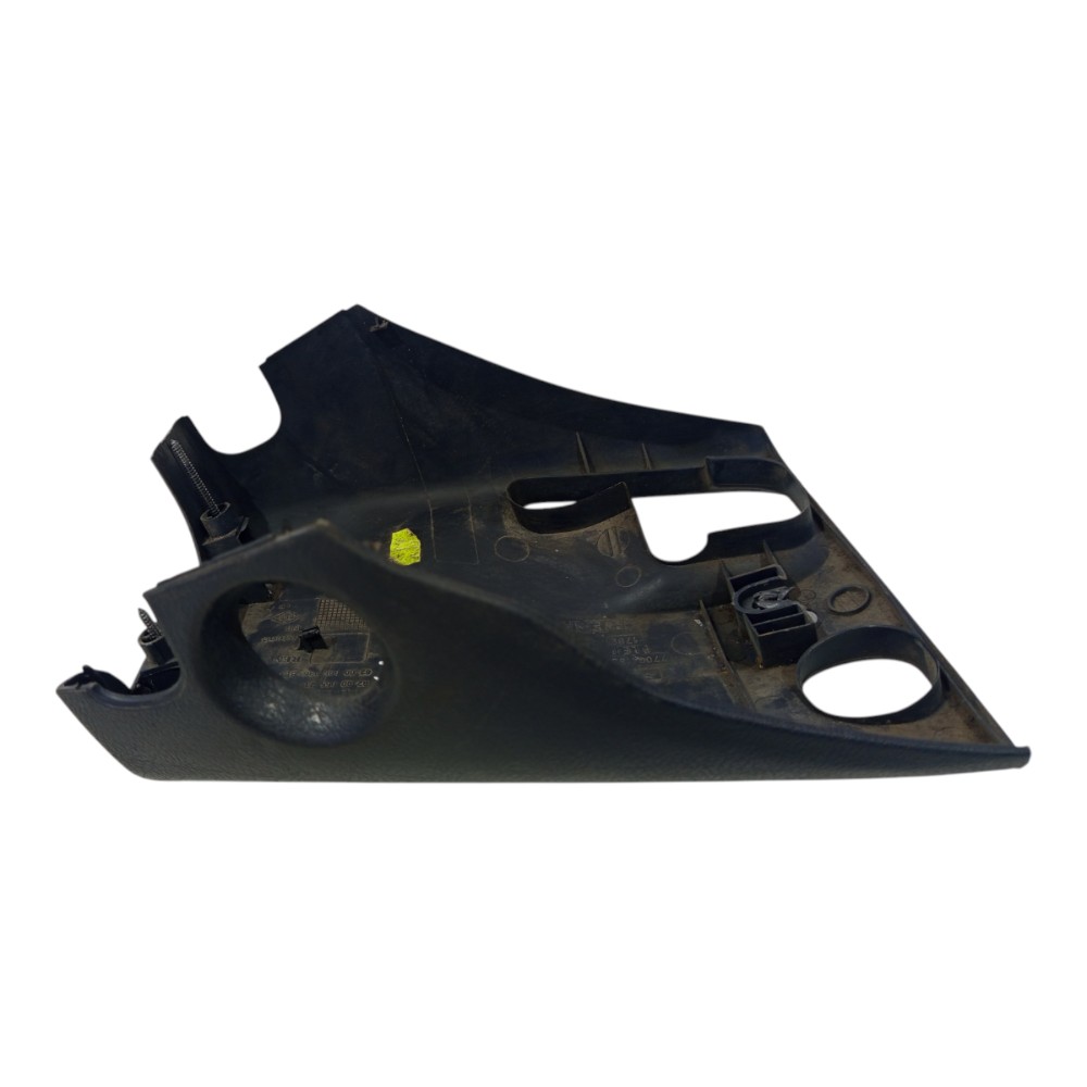 Moldura Inferior Chave Seta Direção Renault Clio 1999 A 2007 Preto 3