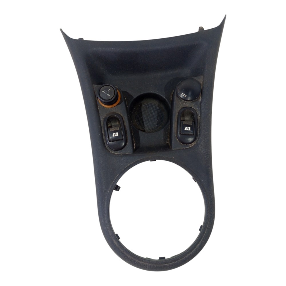 Moldura Console Cambio Comando Vidro Citroen C3 2005 A 2012 2