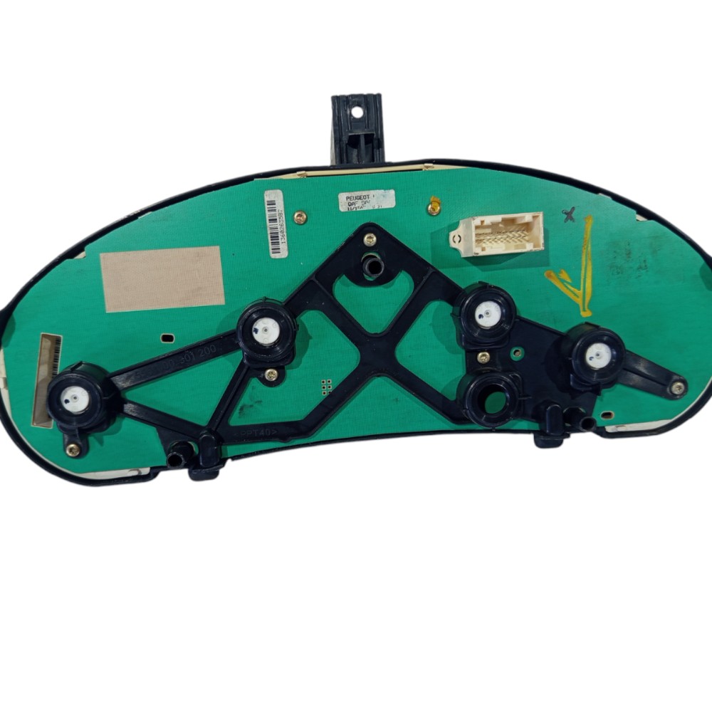 Painel Instrumentos Peugeot 206 1999 2000 2001 2003 A 2009 Preto 7