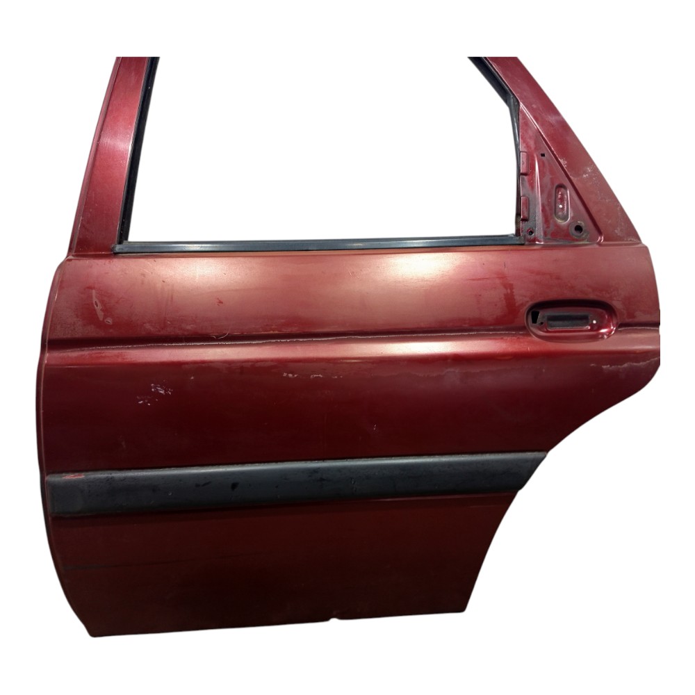 Porta Vermelha Traseira Esquerda Ford Escort 1997 98 A 2002 Traseira Esquerdo Vermelho 5
