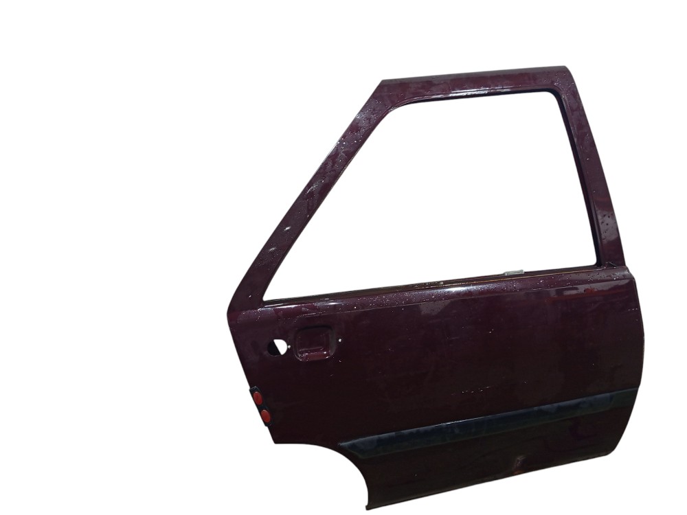 Porta Traseira Direita Fiat Tempra 1990 1991 1992 A 1999 Traseira Direito Vermelho 4