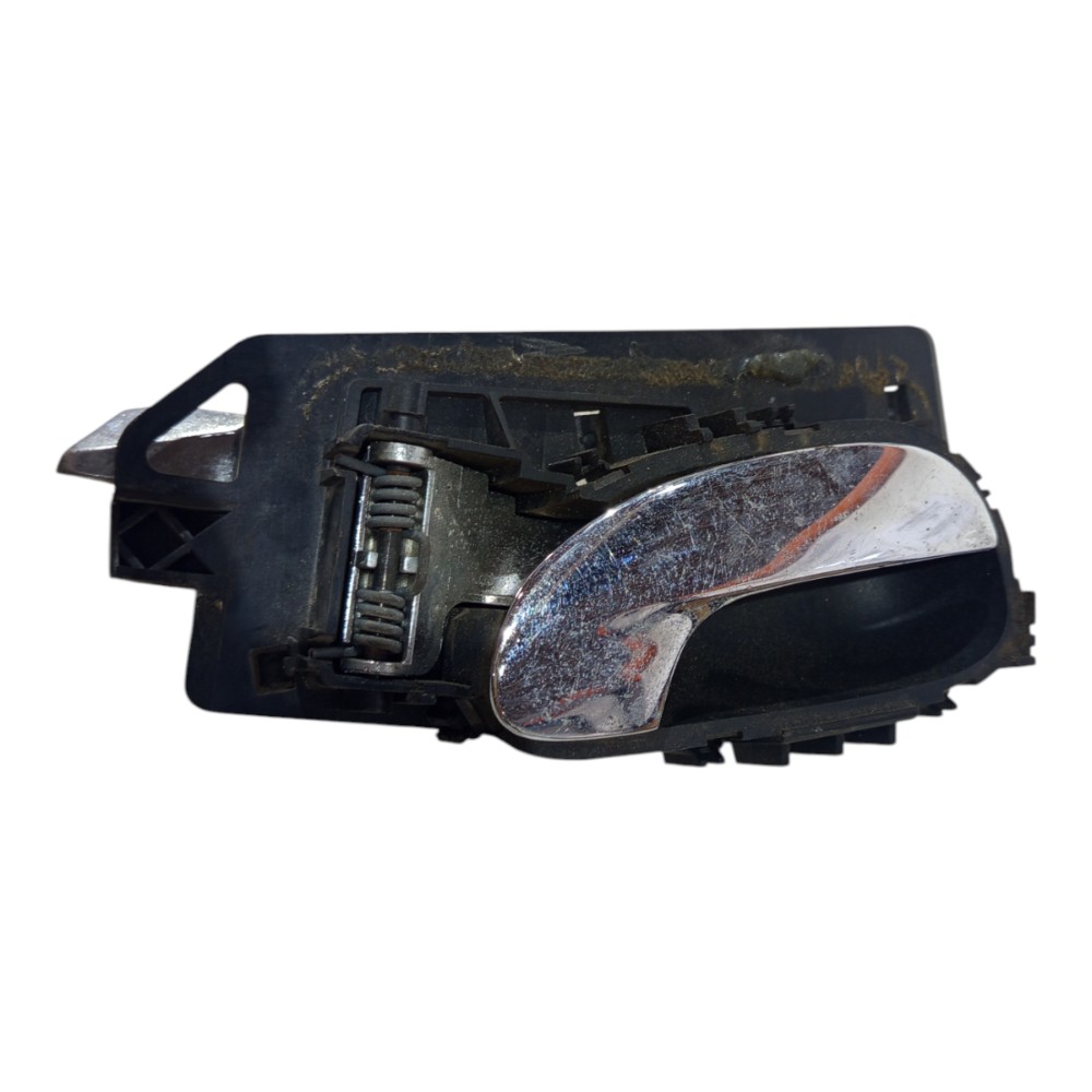 Macaneta Interna Traseiro Peugeot 307 2007 2008 A 2013 Preto E Cromado Dianteira 4