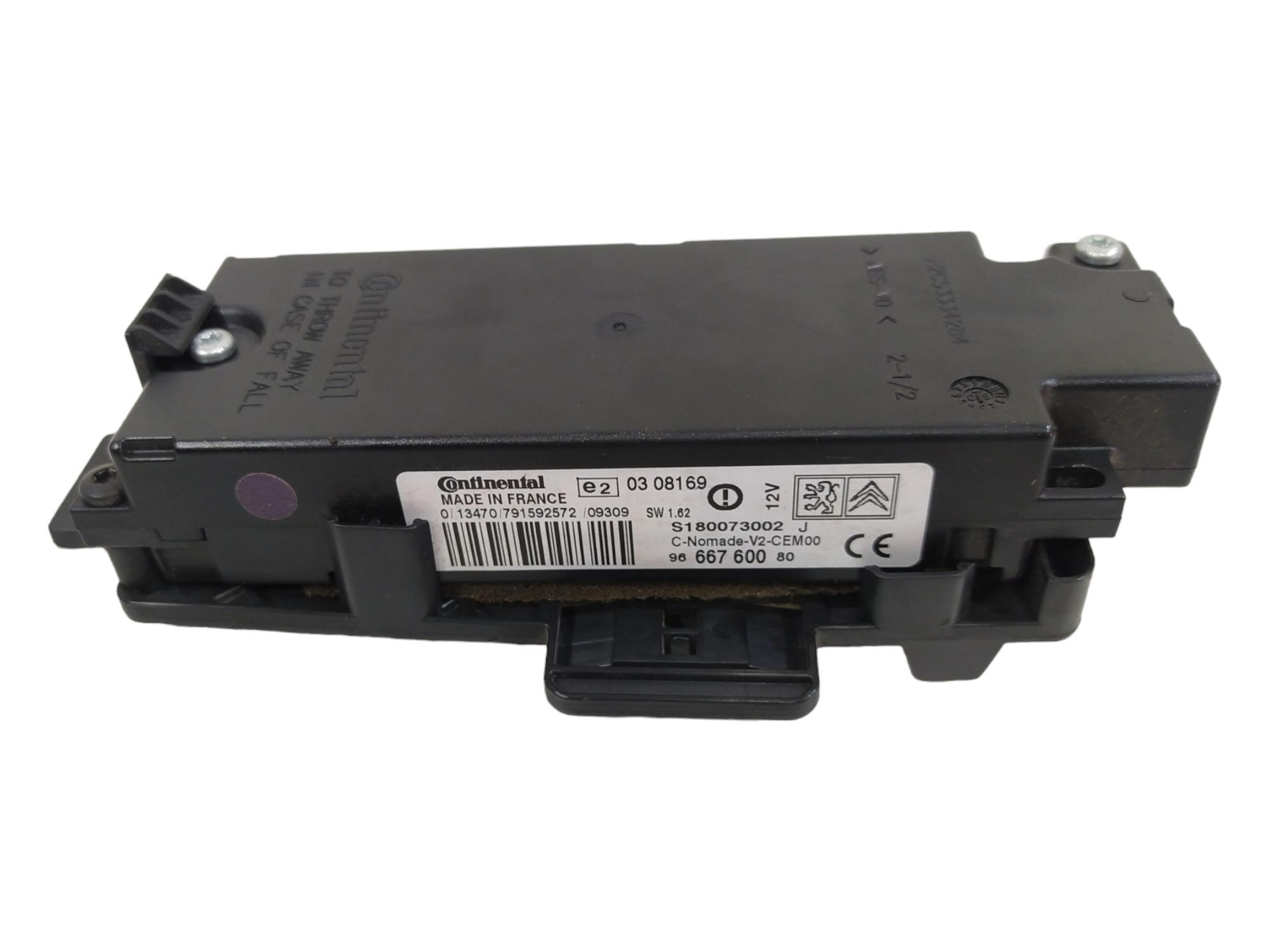 Módulo Bluetooth Citroen C4 2007 2008 2009 A 2012 9666760080 6