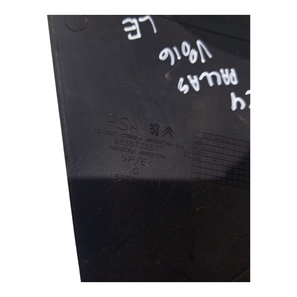 Coluna Central Esquerda Citroen C4 Pallas 2007 2008 A 2013 Preto 5