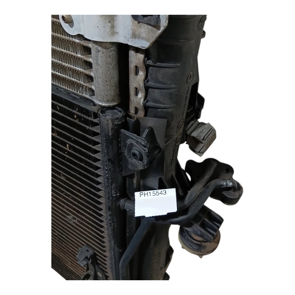 Kit Conjunto Radiador Porsche Cayenne 4.5 V8 2003 A 2008 9