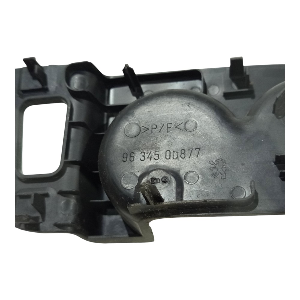 Moldura Porta Copo Console Peugeot 307 2008 2009 2010 2011 Preto 6