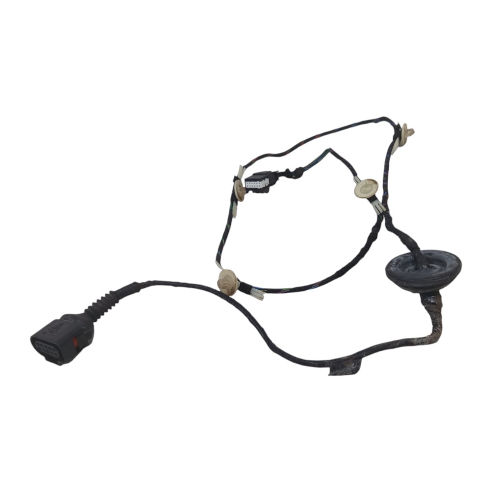 Chicote Fechadura Traseira Esquerda VW Touareg 2003 a 2010 3