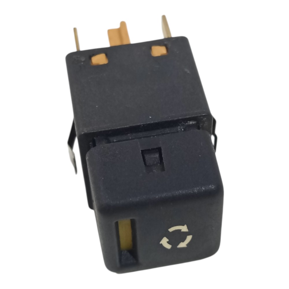 Botão Recirculação Ar Chevrolet Vectra 1993 1994 A 1996 Preto 3