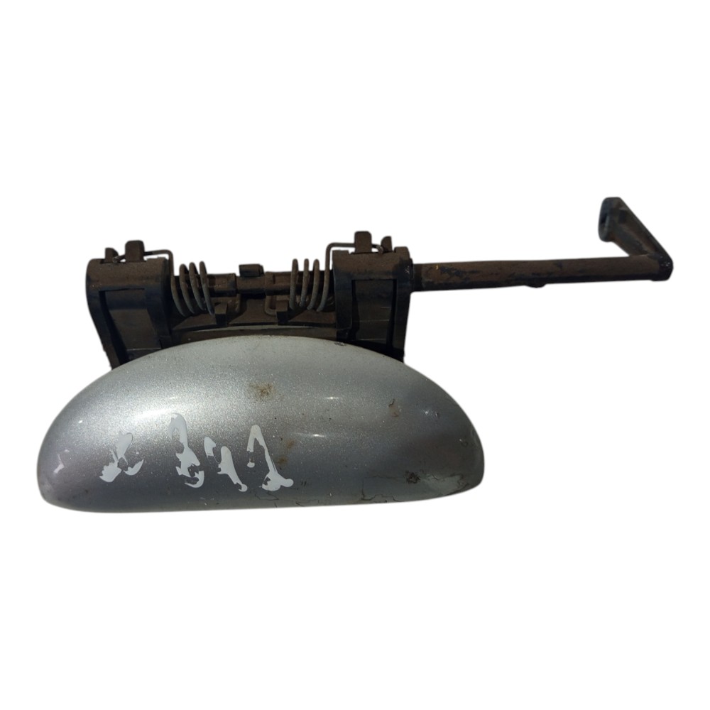 Maçaneta Externa Esquerda Prata Peugeot 206 2001 2002 A 2010 Prata 1