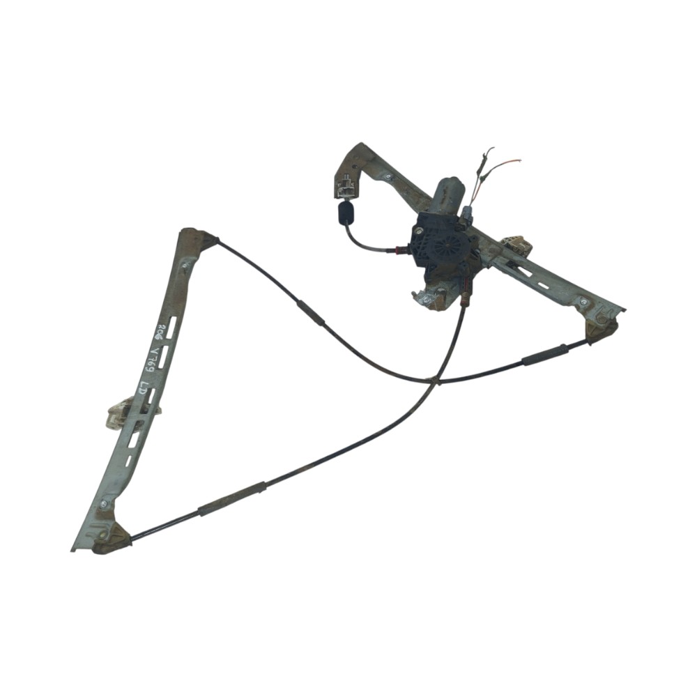 Maquina Vidro Lado Direito Peugeot 206 1.0 16v 2001 A 2008 8
